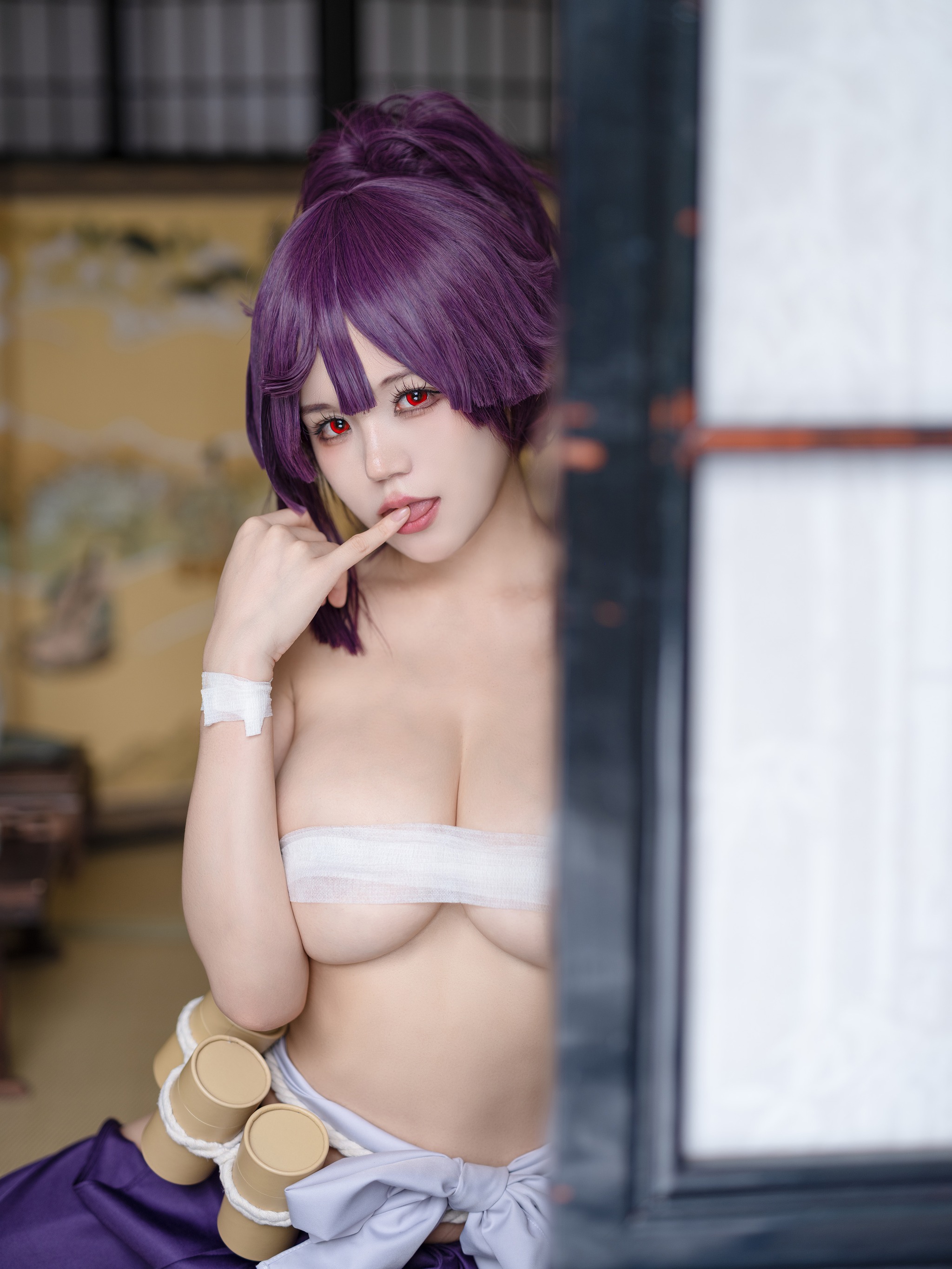 小仓千代w - NO.060 Yuzuriha 地狱楽 杠[26P]-XikXak